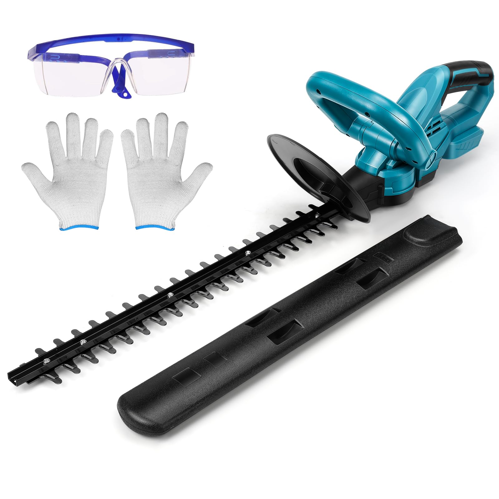 Taille-haie sans fil Brushless 51cm avec capacité de coupe de 15mm pour haie