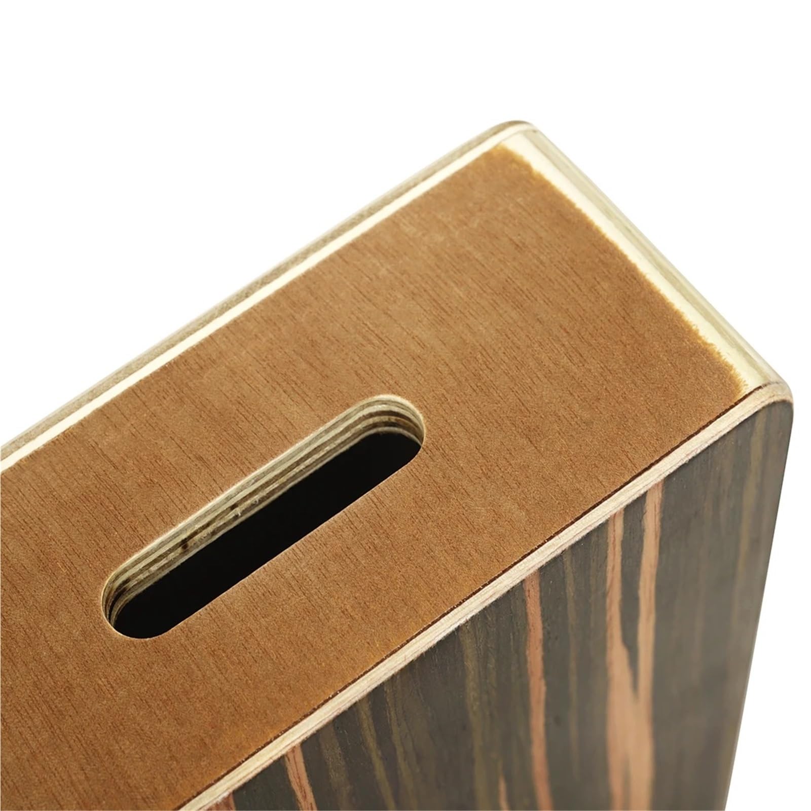 Cajon Custodia da viaggio for tamburo, cajon portatile, compatto, in ebano, percussioni a mano con tracolla