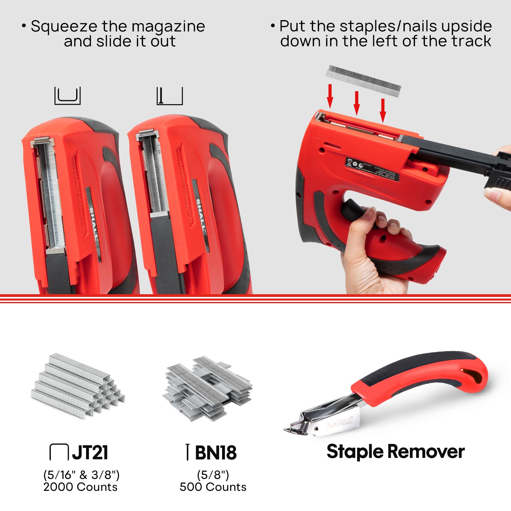 SHALL Puntatrice elettrica 2 in 1, senza fili, con 2500 punti, Per artigianato, fai da te, decorazioni