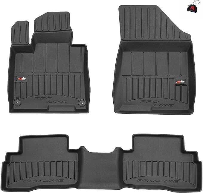 Tappetini In Gomma Per Kia Venga 2009-2019 - Design 3D, Antiscivolo, Protezione Completa - Foto 2