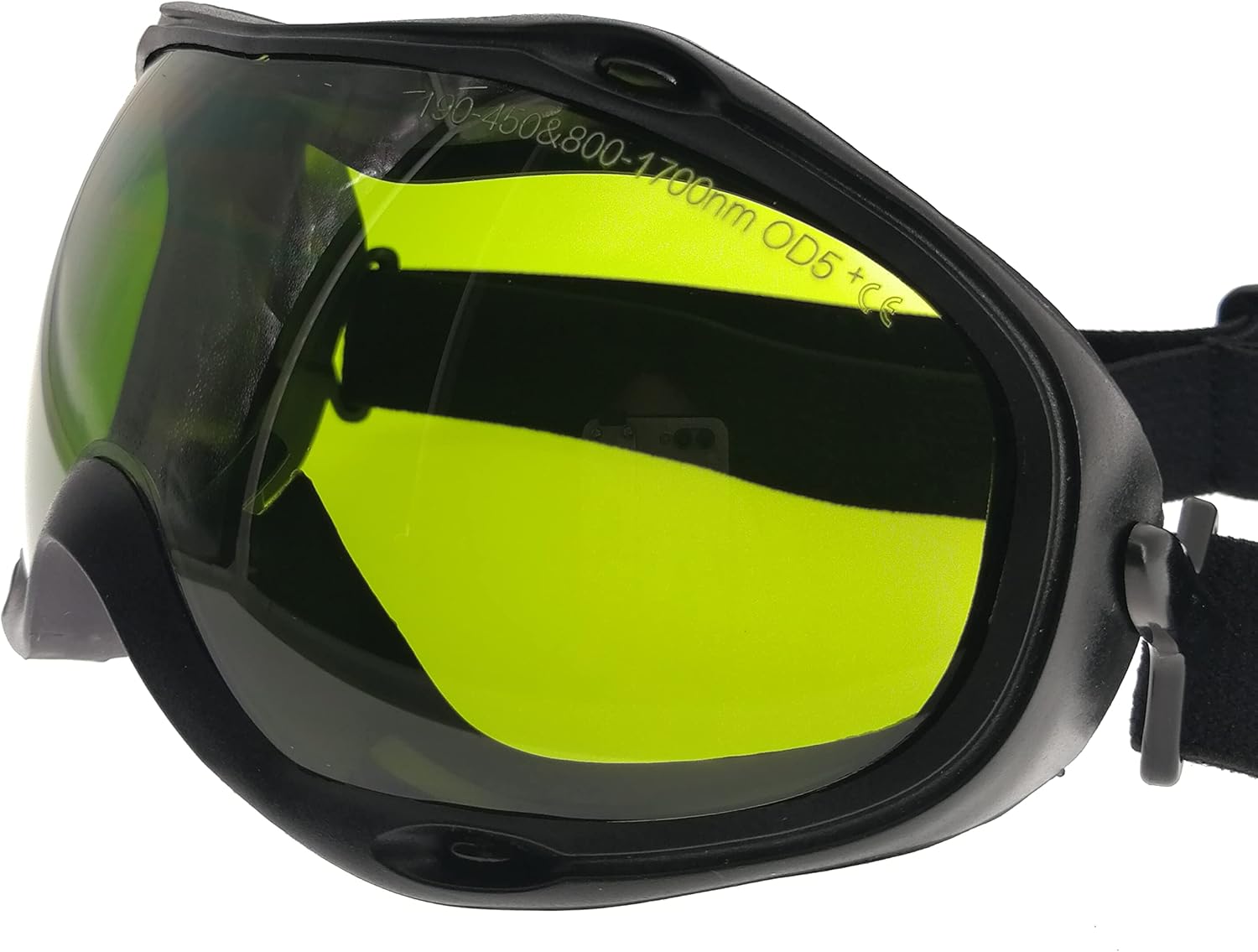 405nm UV Blue 450nm Green 808nm 1064nm 190-450nm and 800-1700nm Laser Protective Goggles Safety Glasses for Laser Cutting Engraving Welding CE OD6 T4-10