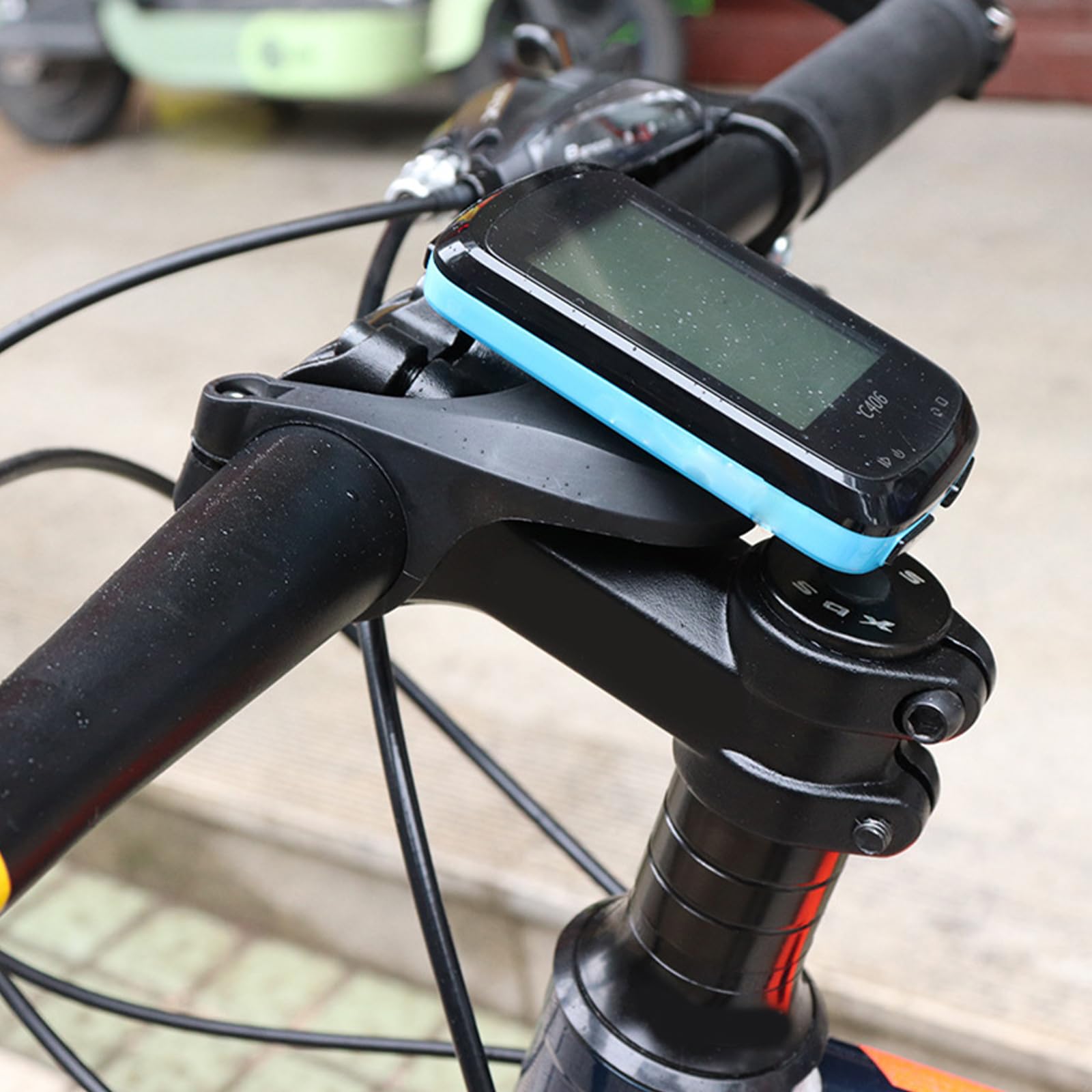 Support D'ordinateur De Vélo Réglable - Compatible Garmin Edge, Lampe, Pour Guidons De 37mm à 47mm