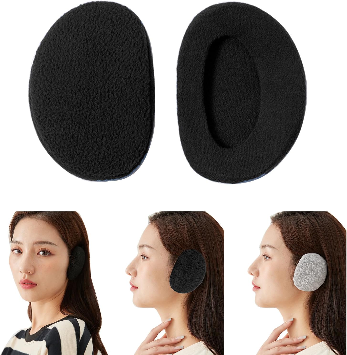 Simple Ear Warmers for Men Different Head Sizes Outdoor Winter Activities Riding Skiing Keep Warm Outdoor Winter Earmuffs