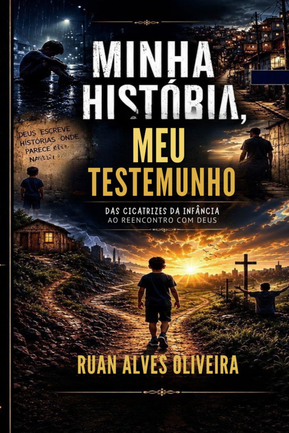 Minha história, Meu testemunho: Das cicatrizes da infância ao reencontro com Deus