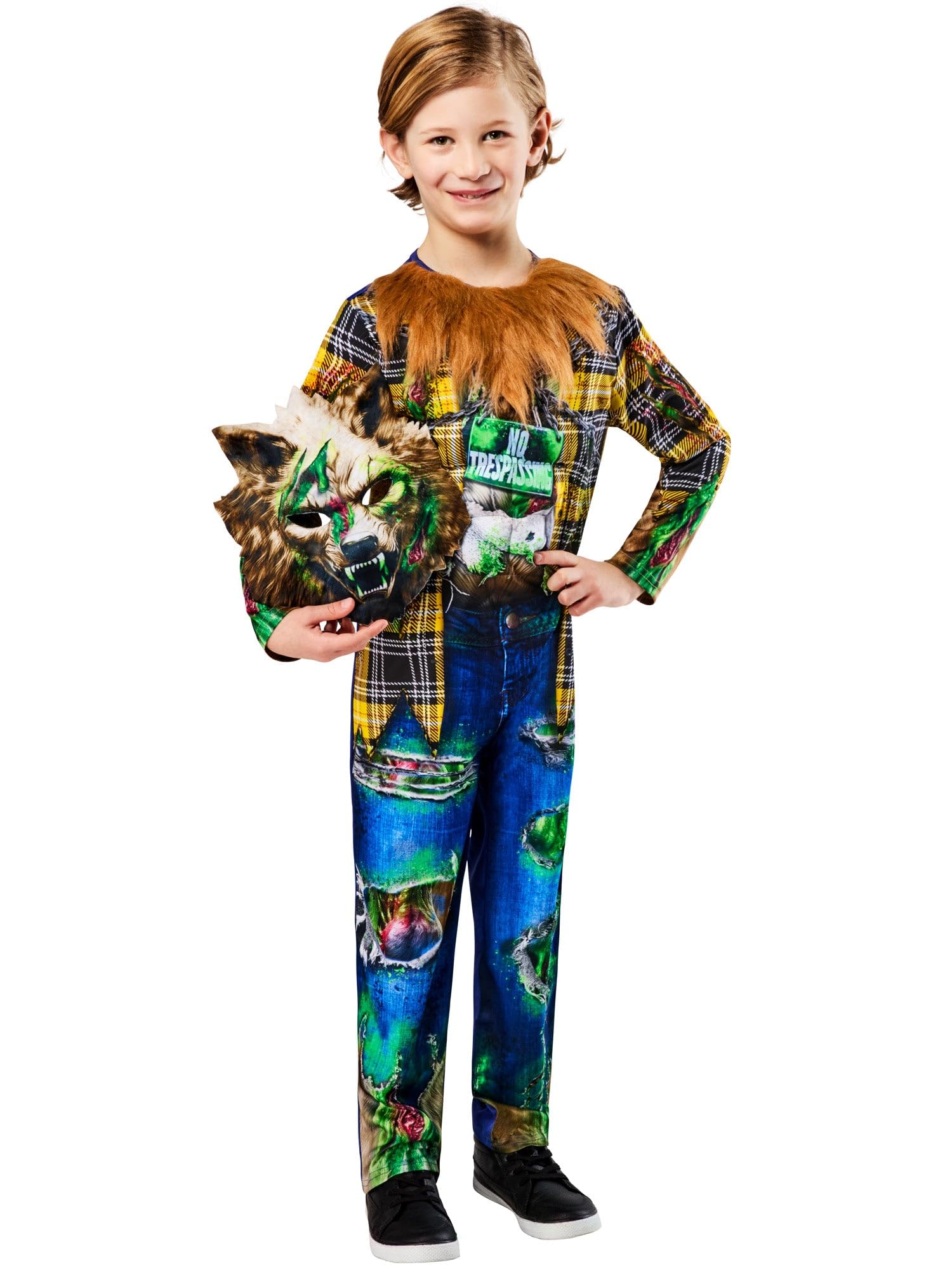 Image secondaire de Costume de Loup-Garou Toxic pour Enfant - Rubie's 5-6 ans