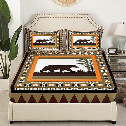 Vista 63 de Erosebridal Sábanas rústicas de granja, sábanas de camping feliz, juego de sábanas para decoración de cámper para niños, adolescentes, mujeres