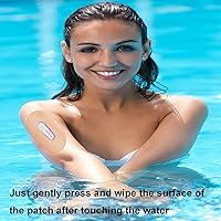 Vista 3 de Parches adhesivos G6 impermeables – Paquete de 30 parches G6 de alta calidad, parches adhesivos G6 para piel – Papel precortado – Parche adhesivo