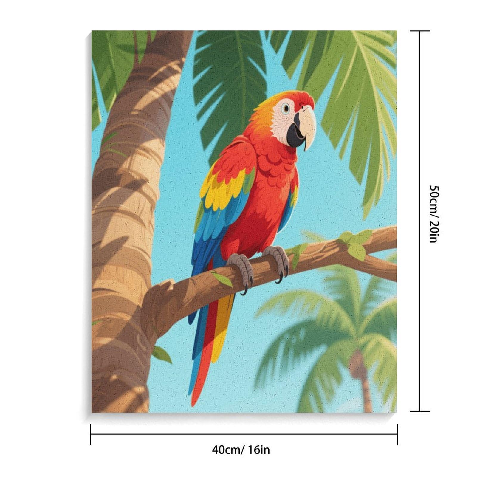 KOAYUBFC Malen-nach-Zahlen-Set für Erwachsene, Anfänger, Erwachsene, Malen-nach-Zahlen-Kits auf Leinwand, DIY-Acryl-Ölfarben, Gemälde mit Pinseln als Geschenk, Wanddekoration für Zuhause