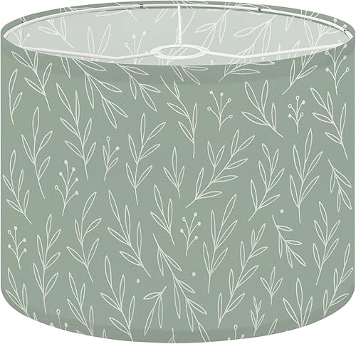 Miniatura 9 de Lamp Shades Set of 2 Floral style 70s groovy daisy flowers Retro floral naive design Style Drum lampshades for Floor Lamps Table Lamps Pendant Light