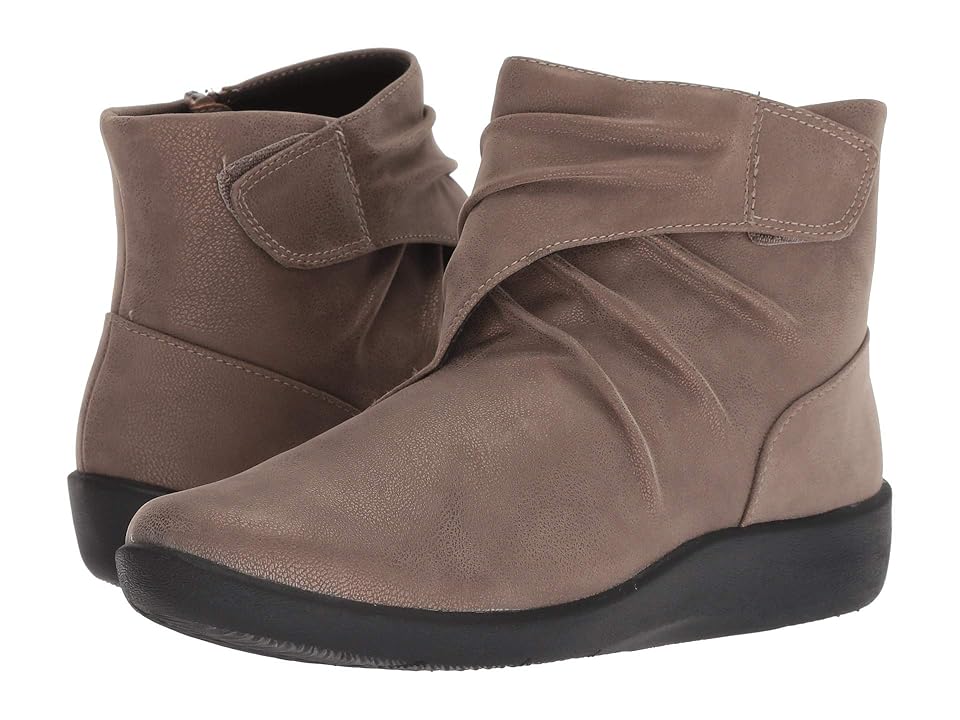 

Clarks Sillian Tana (Pewter Synthetic) Women's Shoes