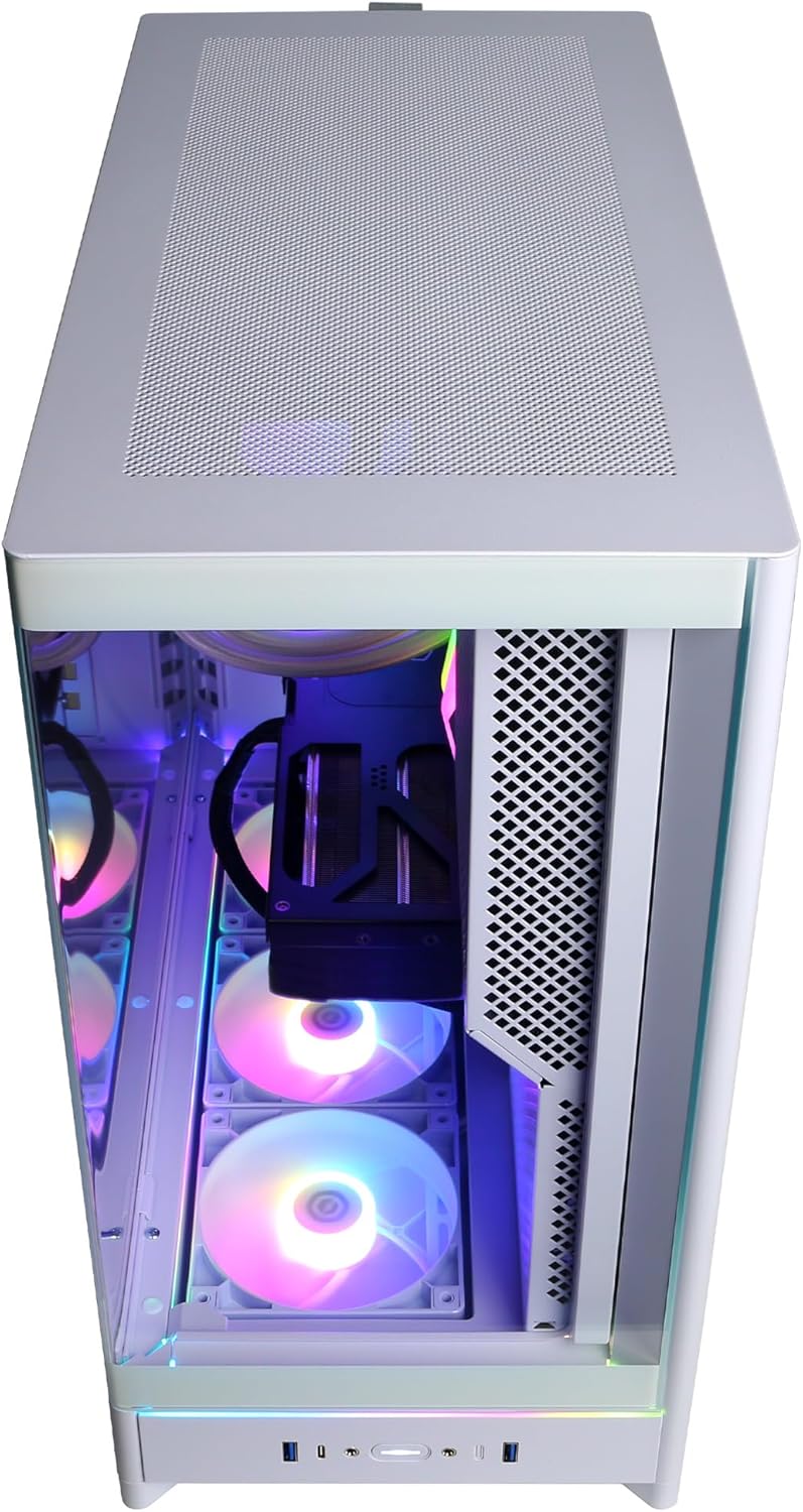 CyberPowerPC Gamer Xtreme VR Gaming PC, Intel Core i7-14700KF 3.4GHz, GeForce RTX 5070 Ti 16GB, 32GB DDR5, 2TB PCIe 4.0 SSD, WiFi Ready & Windows 11 Home (GXiVR8680A10)