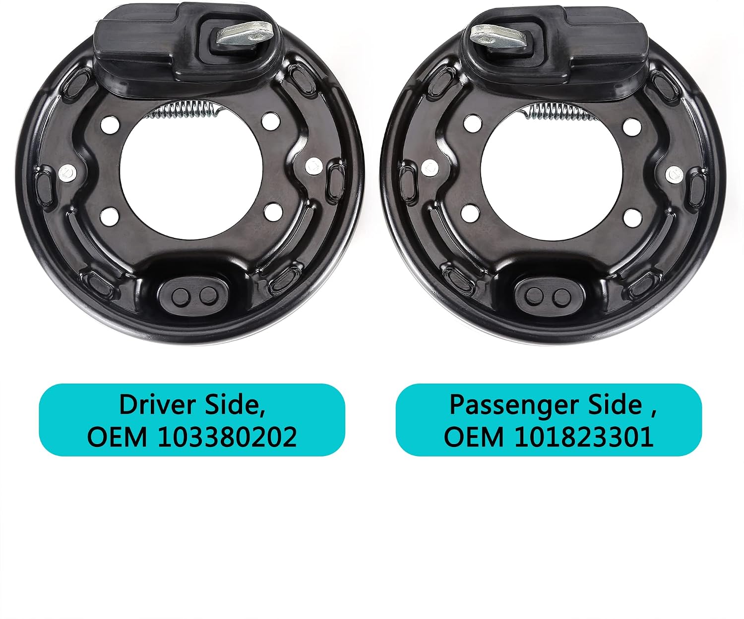 10L0L Club Car Brake Assembly, Rear Brake Cluster Driver Side & Passenger Side fit Club Car DS & Precedent 1995-Up, Tempo 2018-Up, EZGO 1982-Up, Yamaha 1982-2006, OEM# 101823301, 103380202, 17081G1