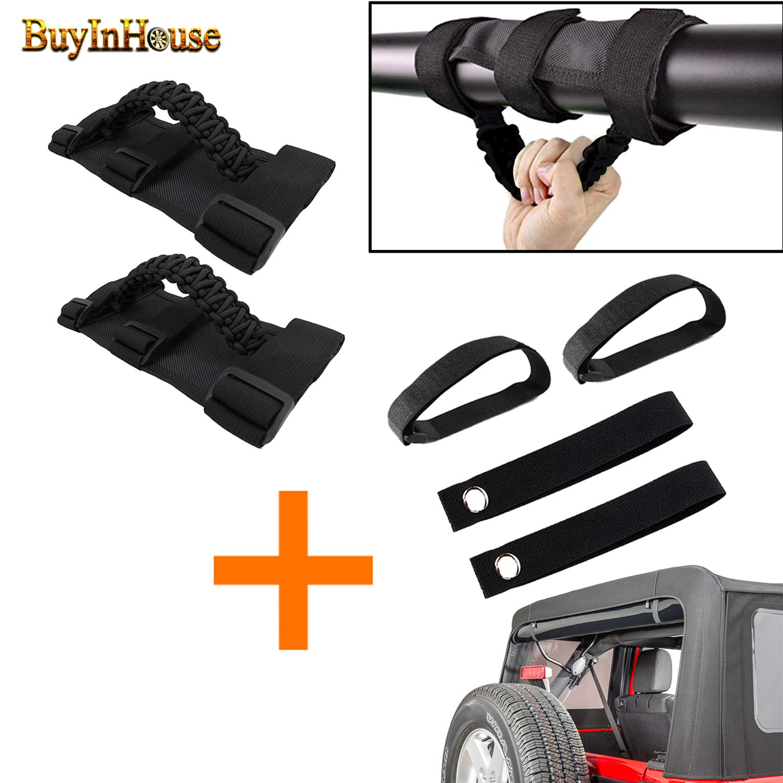 Buy buyinhouse for JK Soft Top Strap for Jeep Wrangler JL 20072020