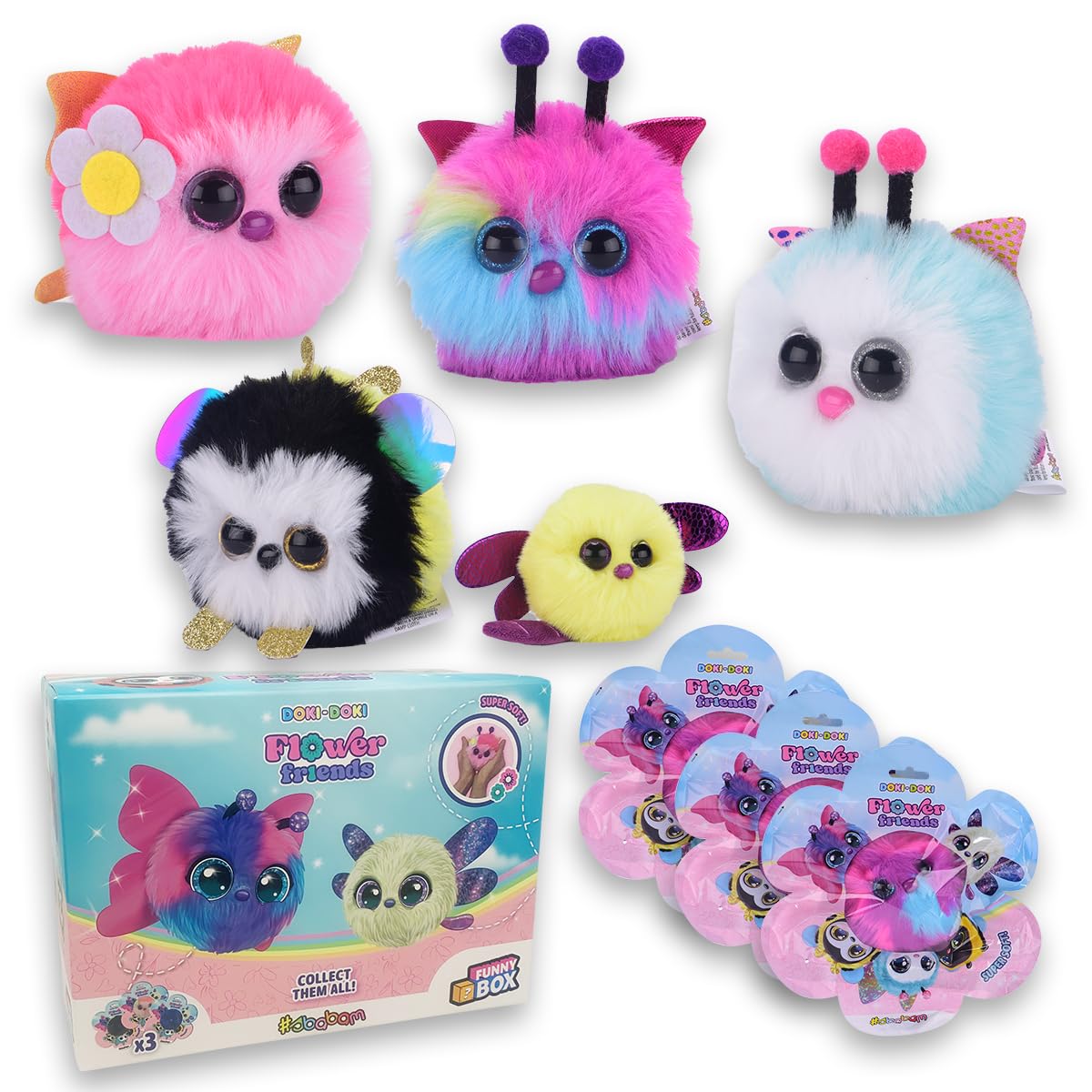 Apricot Lamb Farfalla rosa insetto peluche per bambini, morbido e carino, per bambine e ragazzi, soffice farfalla rosa rosa 19 cm