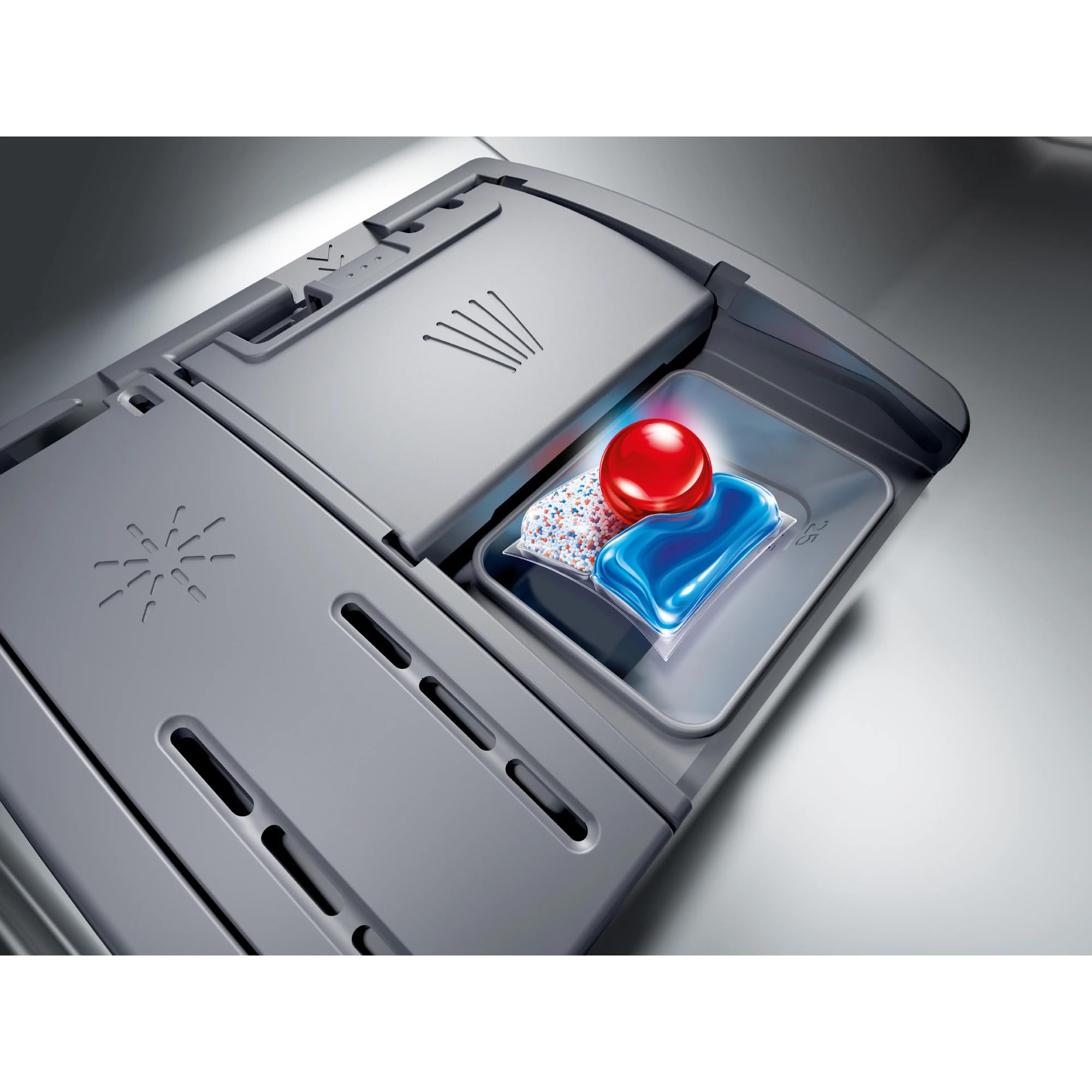 Bosch Série 2 Lave-vaisselle encastrable 45 cm 10 couverts Home Connect Bandeau metallic