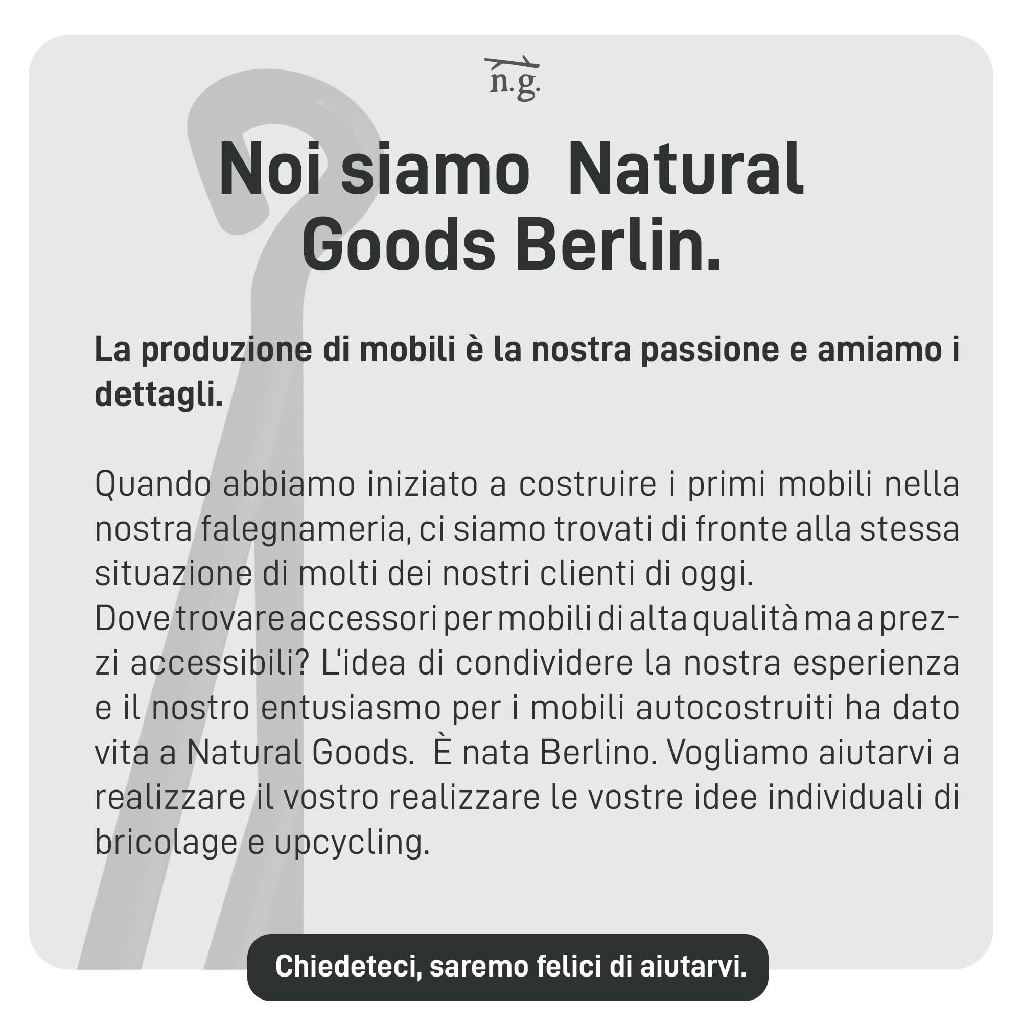 Natural Goods Berlin 2 supporti per scaffali TEGEL, Design supporto da parete per scaffale, mensola sospesa, mensola da parete (6 livelli, nero)