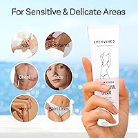 Vista 4 de Crema depilatoria para mujeres: Bikini Pubic & Áreas íntimas Piernas, Brazos, Axilas - Depilatorio rápido y suave sin dolor con raspador para pieles