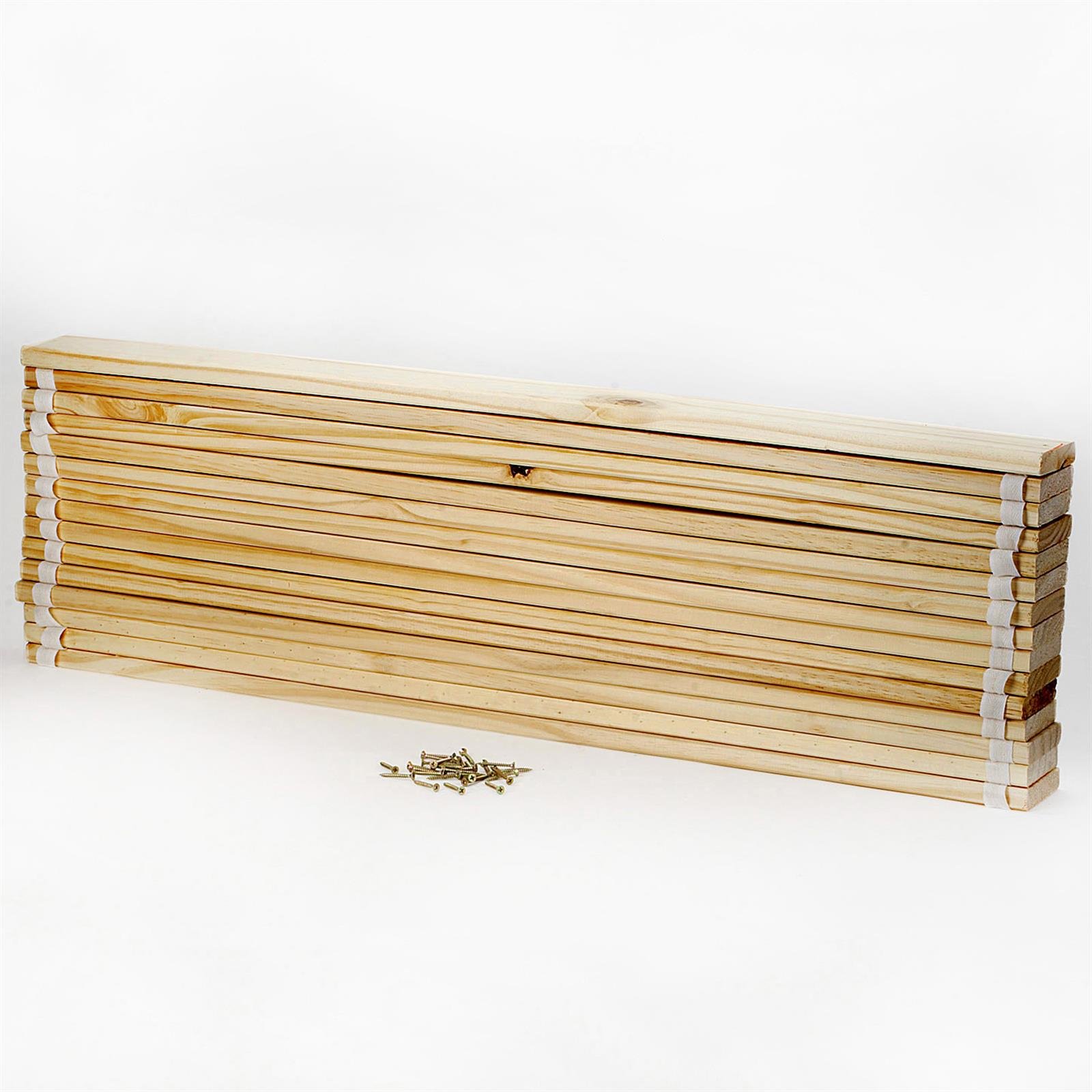 Rollrost Lattenrost mit 15 Latten aus Kiefer,2 cm breit, in 140 x 200 cm