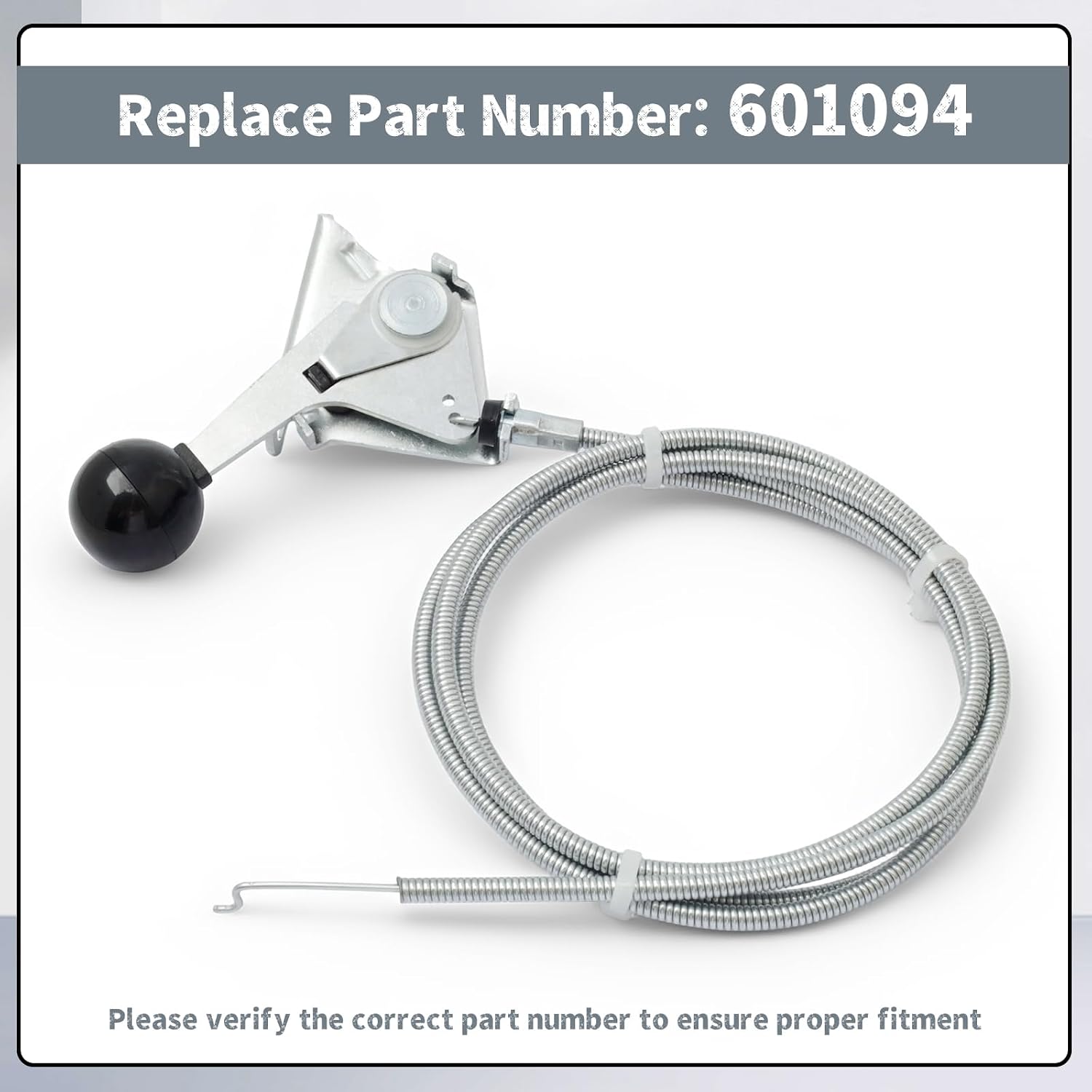 601094 Throttle Cable Replacement for Hustler TRIMSTAR FASTRAK