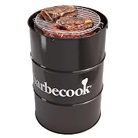 Barbecook Edson Barbecue a Carbone, Barbecue a Legna Senza Macchie di Ruggine