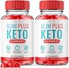 Slim Plus Keto ACV Gummies for Advanced Weight Loss, All Natural Apple Cider Vinegar Supplement (180 Gummies)
