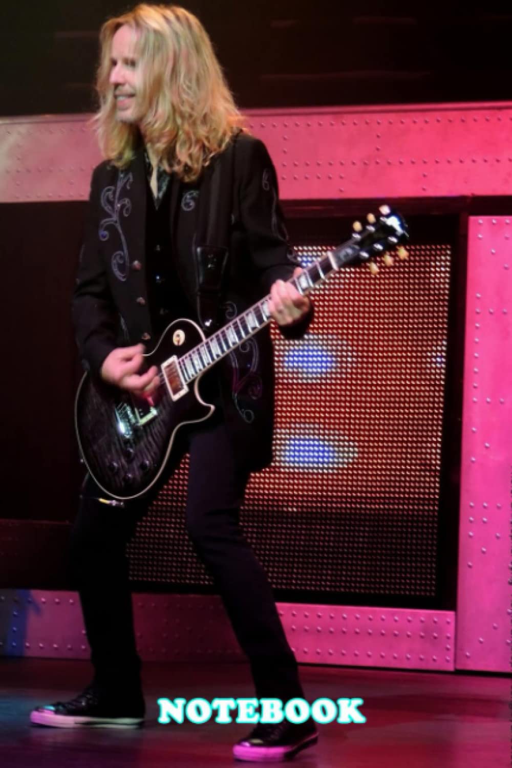 Notebook : Tommy Shaw Styx Rock band Daily Planner Notebook - Thankgiving Notebook for School home or Work #204