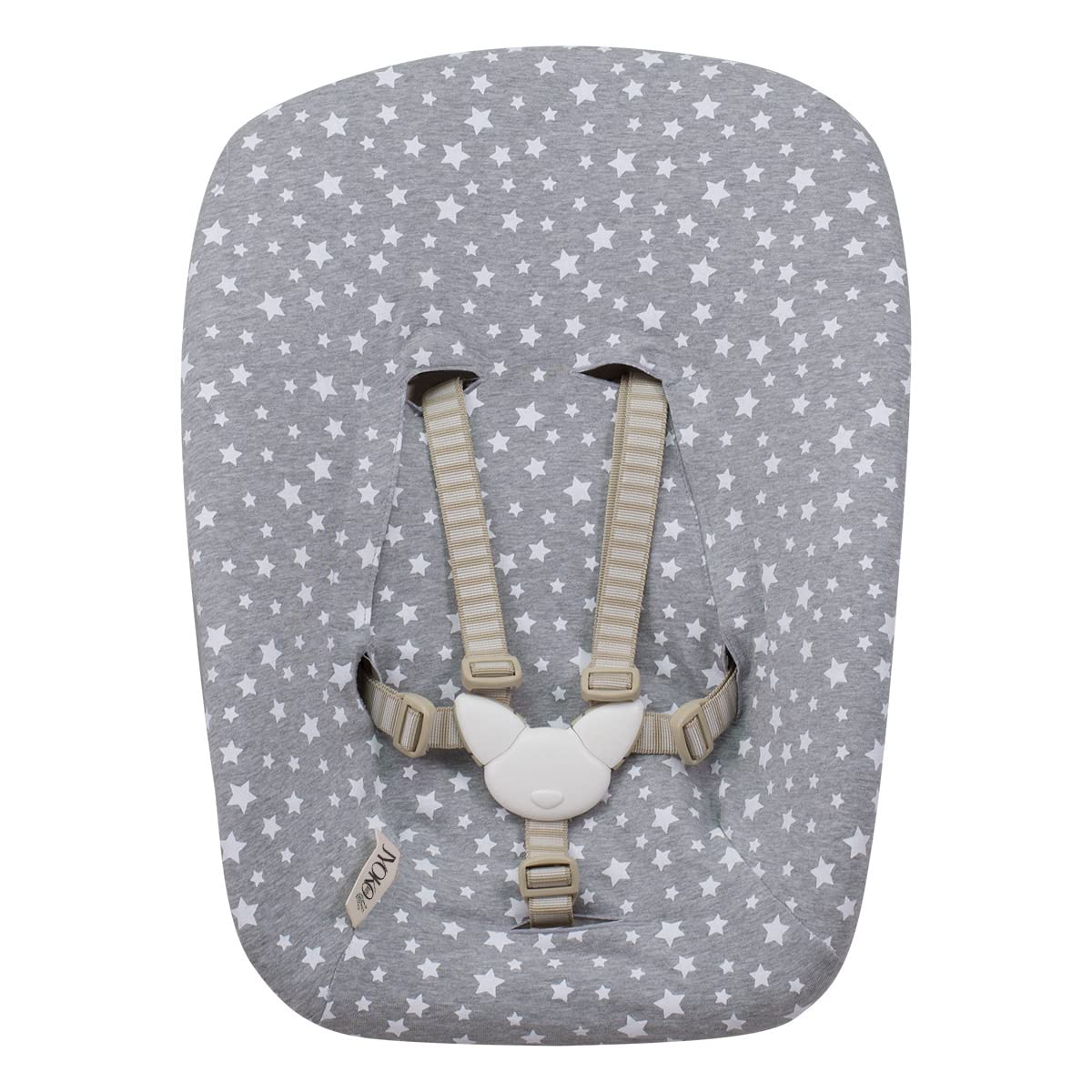 JYOKO KIDS Bezug kompatibel mit Stokke Newborn (White Star)