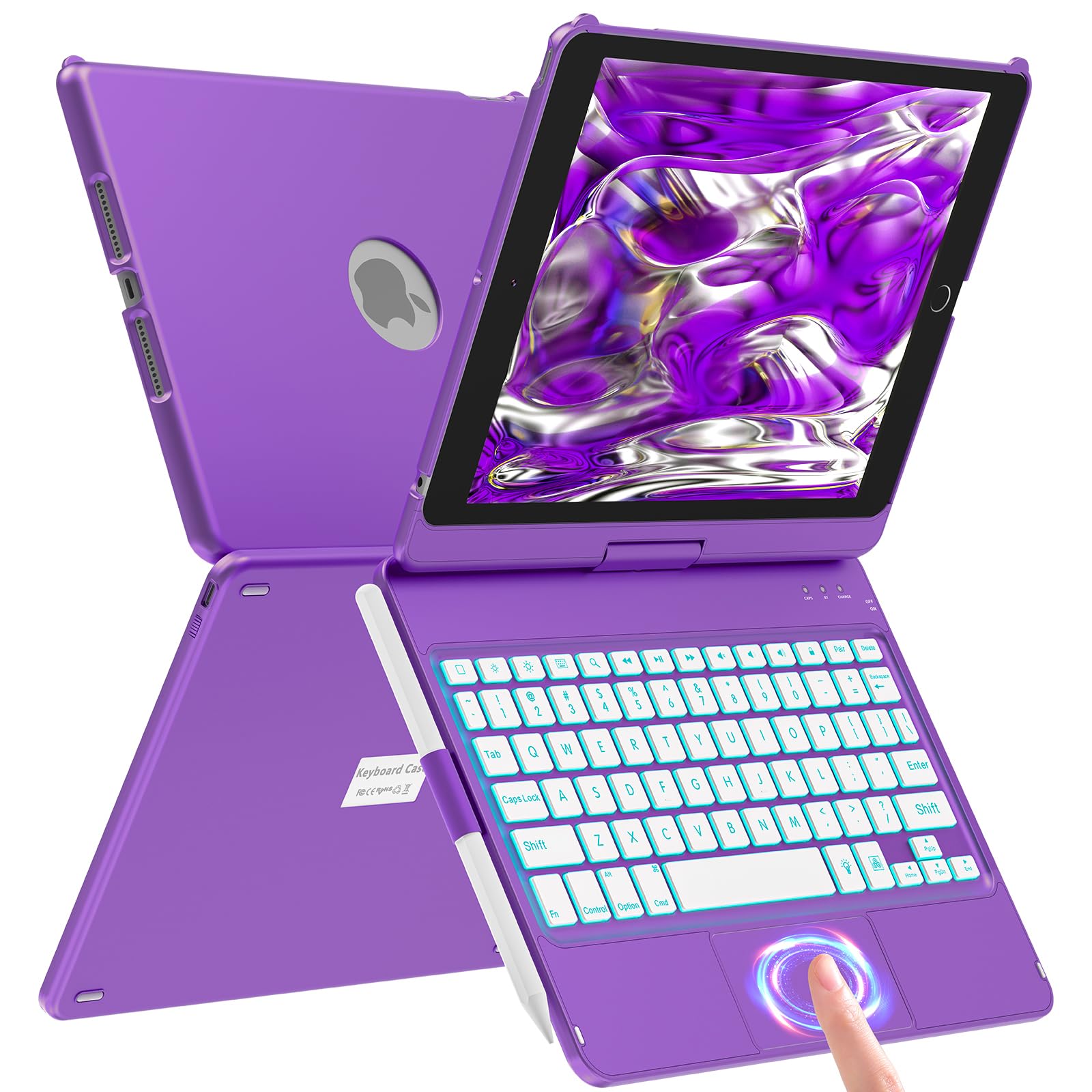Amazon.com: aMZCaSE for iPad 9th/8th/7th Generation Case with