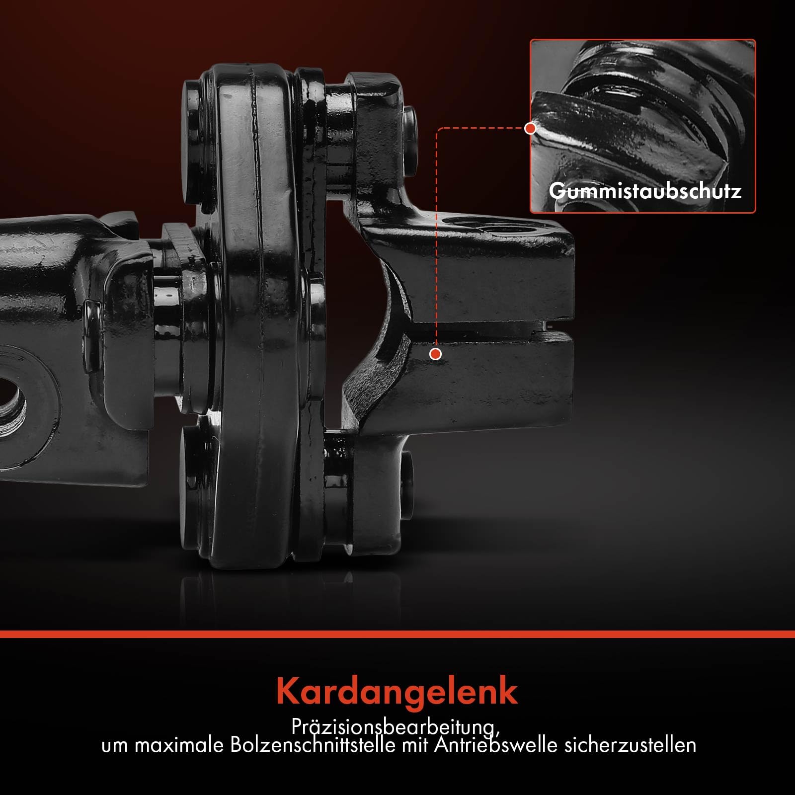 Frankberg Columna de dirección Eje de dirección Compatible con Serie 3 Compact E46 Serie 3 Touring E46 Serie 3 E46 Serie 3 cabrio E46 Serie 3 Coupé E46 Replace# 32301094703