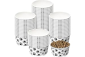 Disposable Doggie Mealtime Bowls (30-Pack)