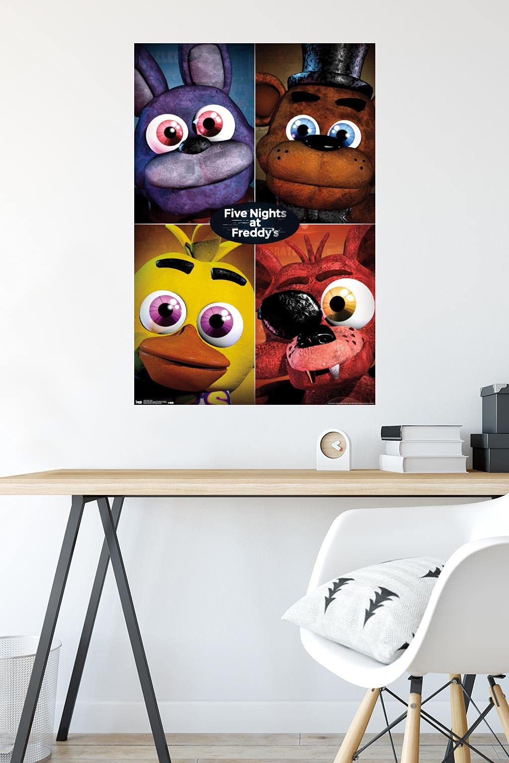 Amazon.com: Trends International Five Nights at Freddy's - Quad