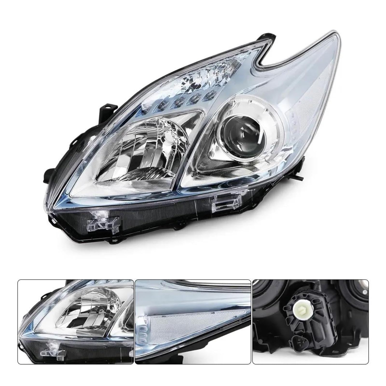 Amazon | 車用ヘッドライト に適合する プリウス ZVW30 用 ヘッド