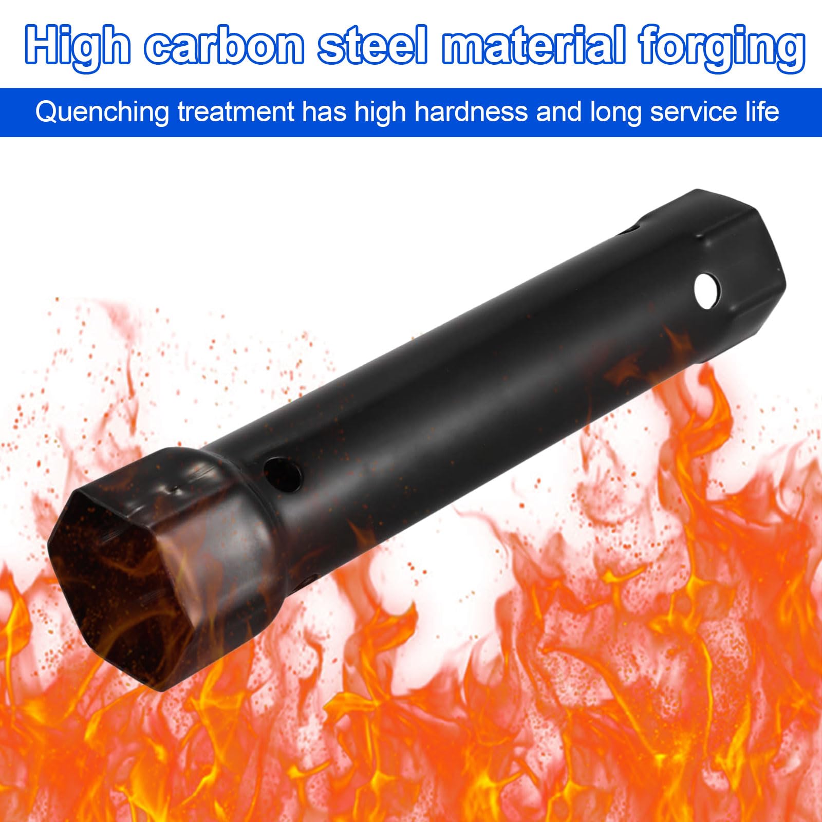 204 MM Chiavi a Tubo, M34-40 Chiave a Bussola, Acciaio al Carbonio Chiave Rubinetto Lavello, Chiave per Rubinetto Sottolavello, Chiave per Dadi Rubinetti, Chiave a Tubo per Rubinetti (1)