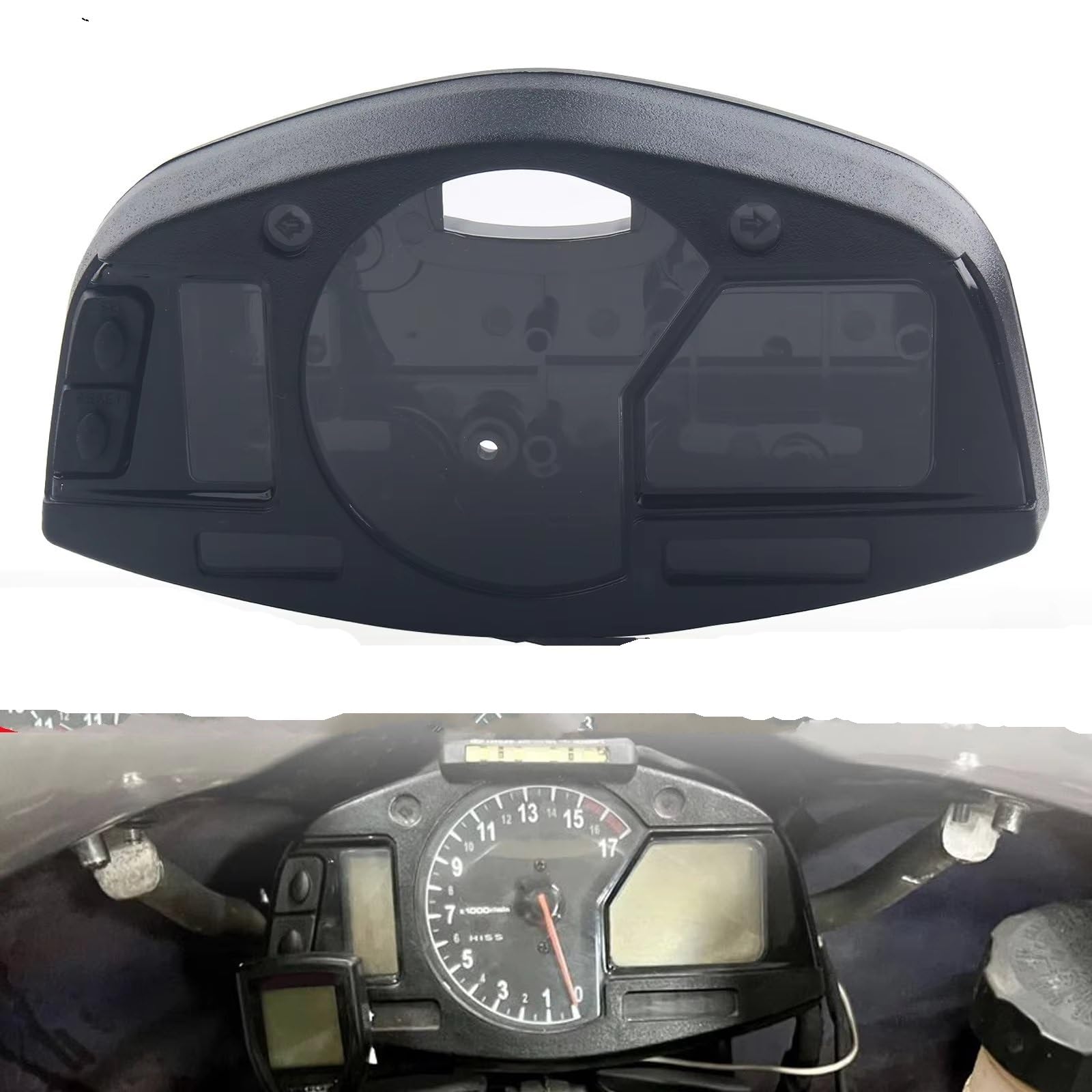 Meter Fall Kompatibel Mit CBR600RR Für F5 2007 2008 2009 2010 2011, Motorrad-Tachometer, Geschwindigkeitsuhr, Instrumentenkoffer