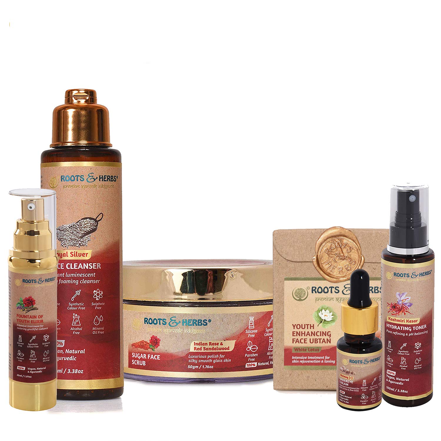 Buy ROOTS AND S NaturalSKIN BRIGHTENING REGIMEROYAL SILVER FACE WASH