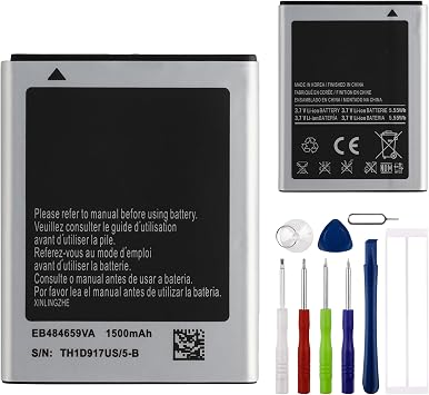EB484659VA Replacement Battery for Samsung Gravity Smart T589 Transform Ultra M930 Transfix R730 Battery