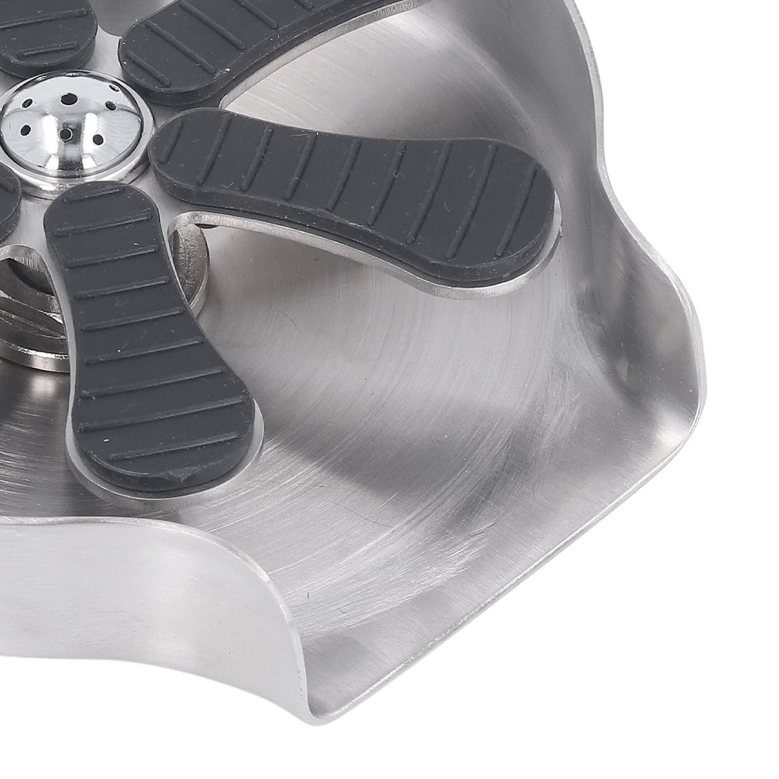 Asixxsix Enjuagavasos, Enjuagavasos Automático de Acero Inoxidable Giratorio 360° Lavavasos y Lavavasos para Fregadero Potente Lavavasos Enjuagavasos de Fregadero de Cocina para Bares