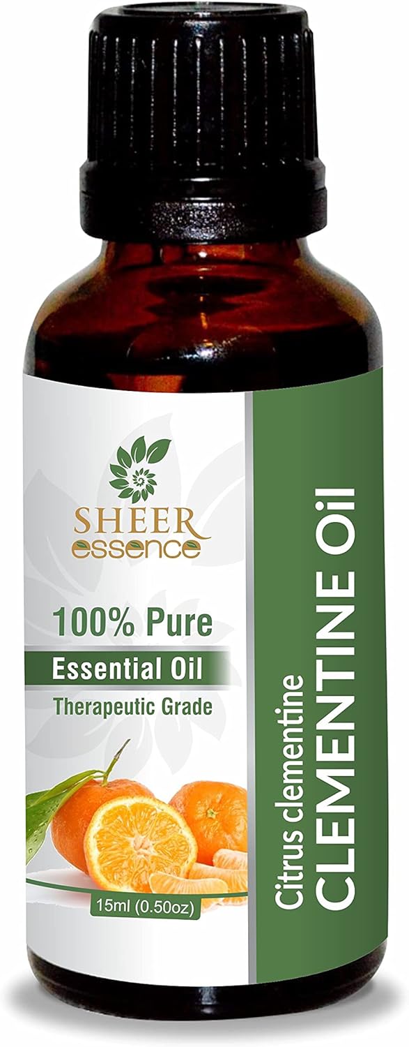 Clementine Oil (Citrus Clementine) Essential Oil 100% Pure Natural Undiluted Uncut Therapeutic Grade Oil 3.38 FL.OZ