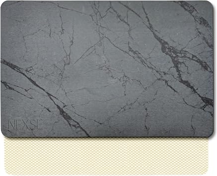 Extra Large Stone Bath Mat for Bathroom (32 x 20) | Non Slip Super Absorbent Quick Dry Diatomaceous Earth Bath Mat | XL Diatomite Stone Bath Shower Mat | Drying Mat for Kitchen Counter | Gray