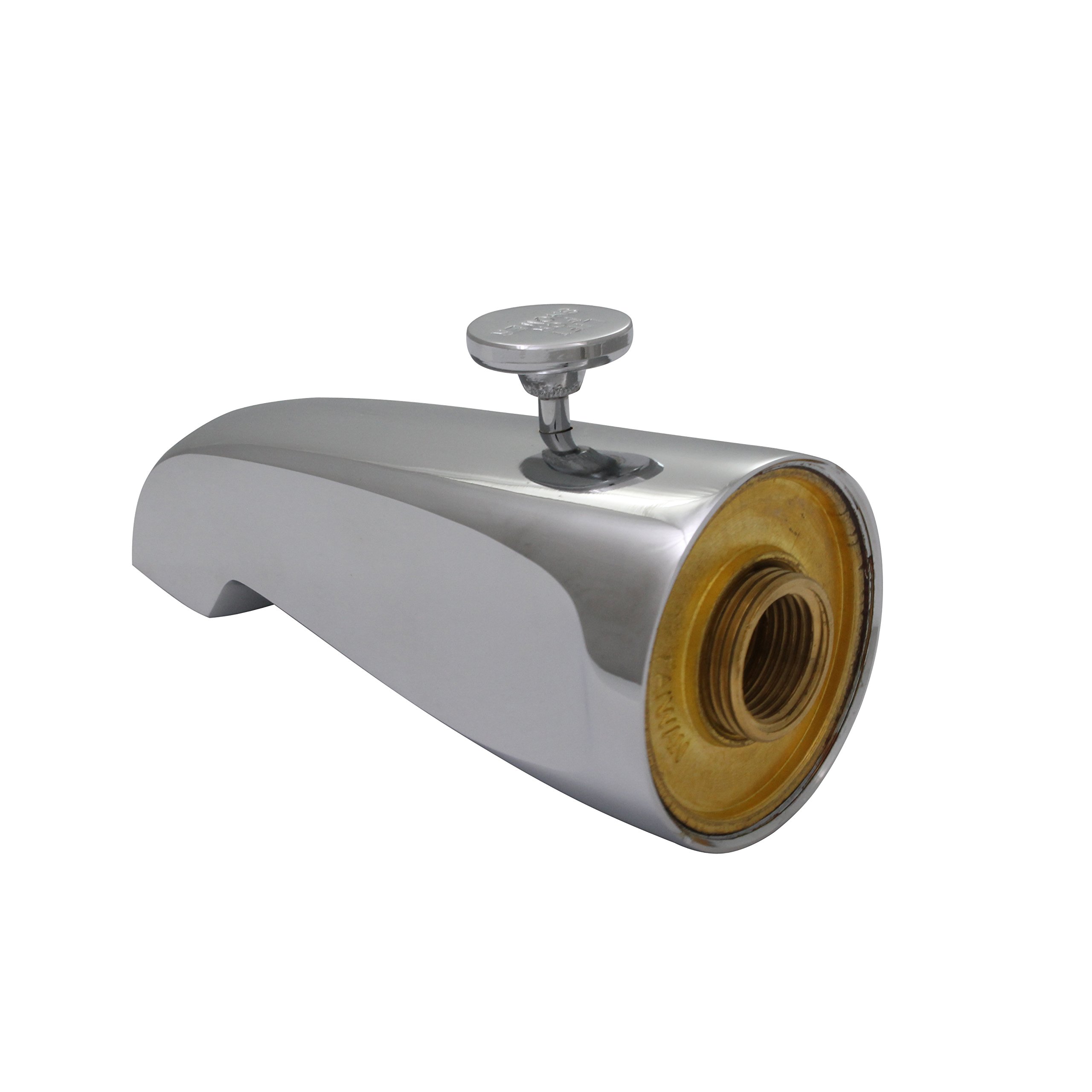 Westbrass D3112-26 Boquilla para bañera, Cromo Pulido