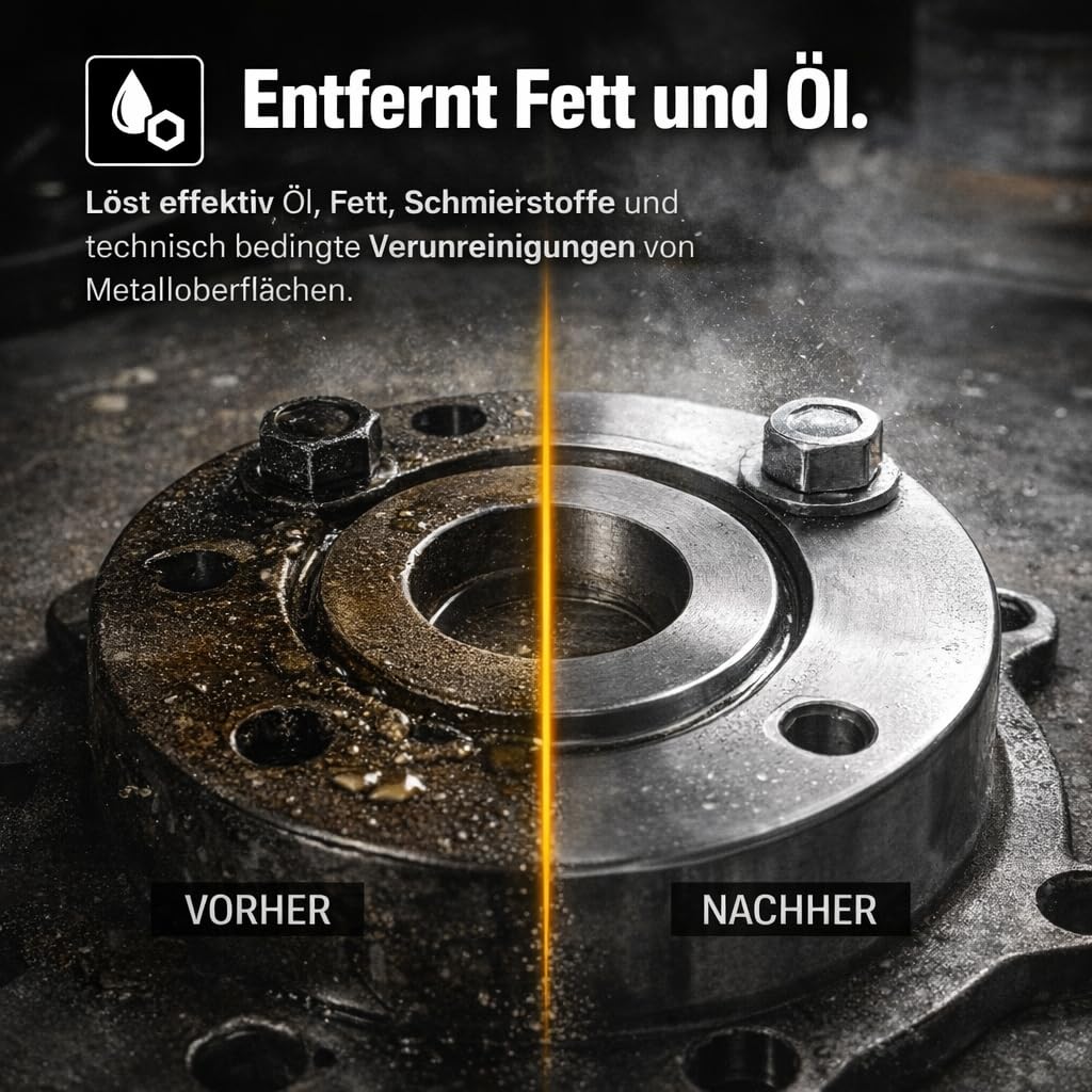 GiDeli Nitroverdünner 2 x 5L - Leistungsstarke Universeller Nitroverdünnung zum Reinigen von Pinseln und Malwerkzeugen - für Farben und Lacke - für Werkstatt- und Renovierungsarbeiten