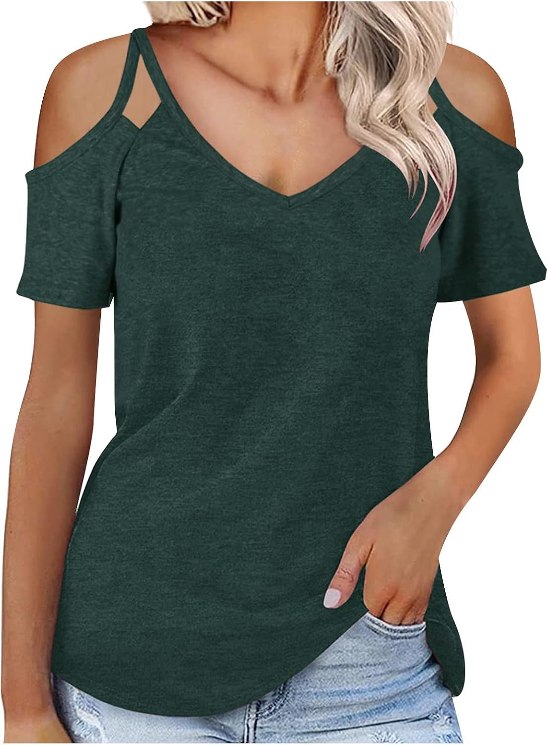 cold shoulder top amazon