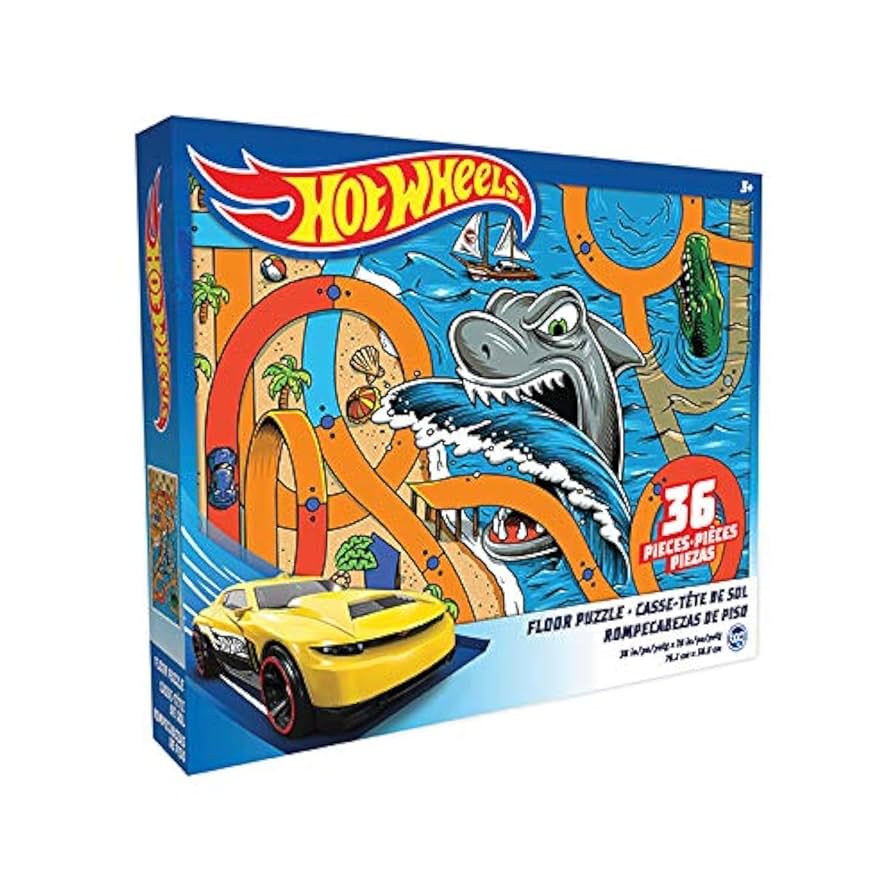 Hotwheels セット11 Amazon.com: Hot Wheels - Kids Floor Puzzle. Educational