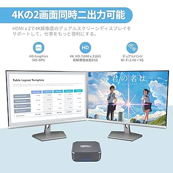Amazon.co.jp: NiPoGi ミニpc 12GB DDR3 256GB SSD Windows 10
