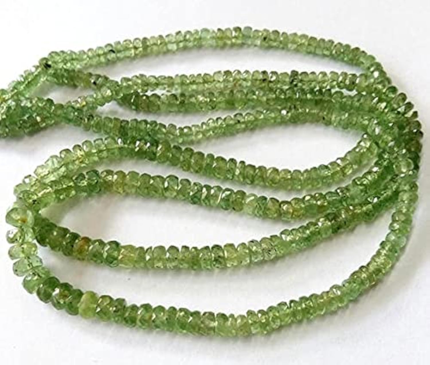 Kyanite verte facettée en pierres fines de haute joaillerie 3-5 mm [E2028]