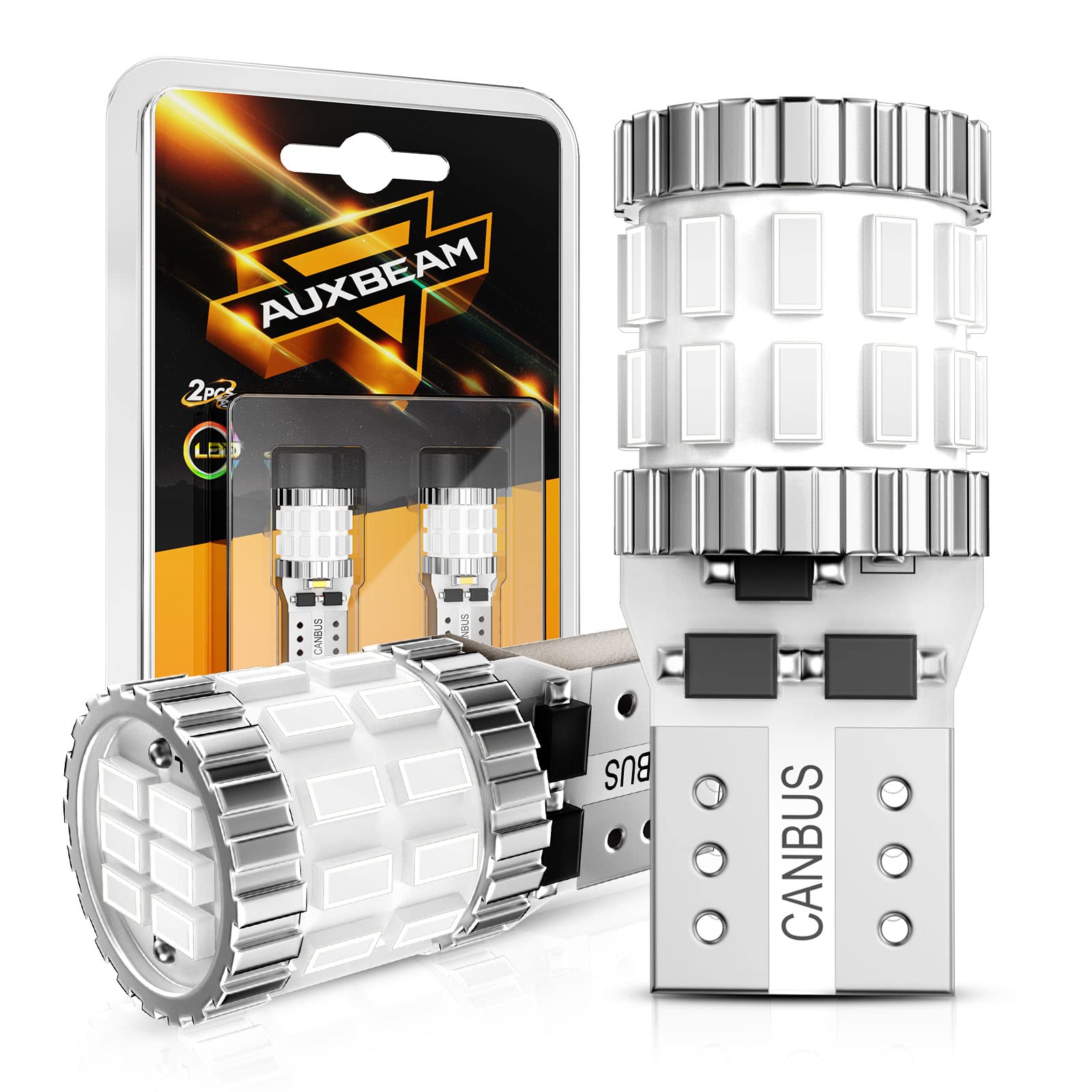 Auxbeam Upgraded 194 LED Bulbs Red 30-SMD