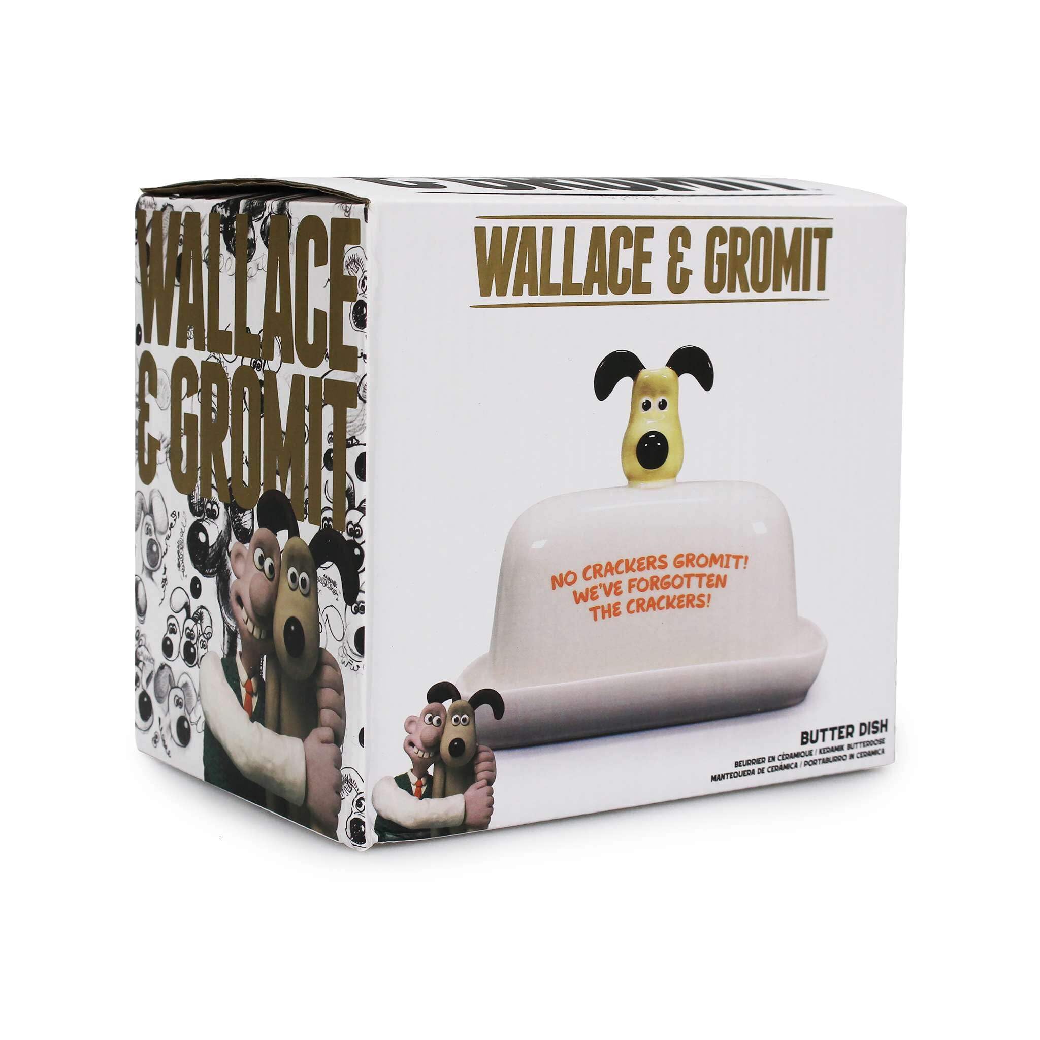 Half Moon Bay Wallace and Gromit Butter Dish