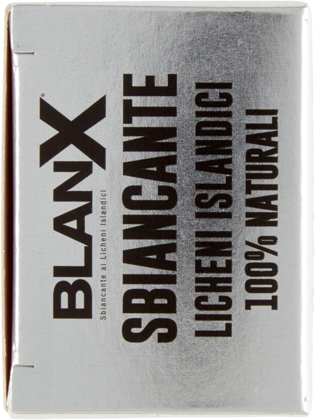 Blanx Dentifricio Sbiancante, dentifricio sbiancante con lichene naturale, contro placca e macchie, dentifricio per rafforzare lo smalto dei denti da 75 ml + portachiavi Beni Culinari