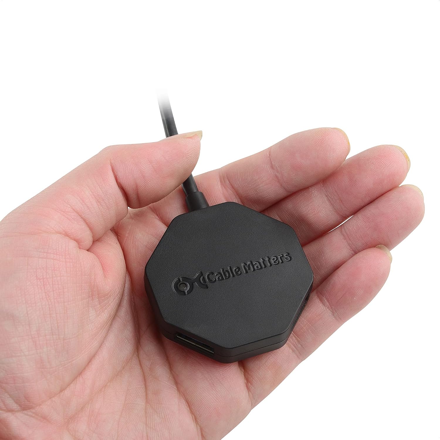 Cable Matters Ultra Mini 4 Port USB Hub (USB 3.0 Hub, USB 3 Hub)