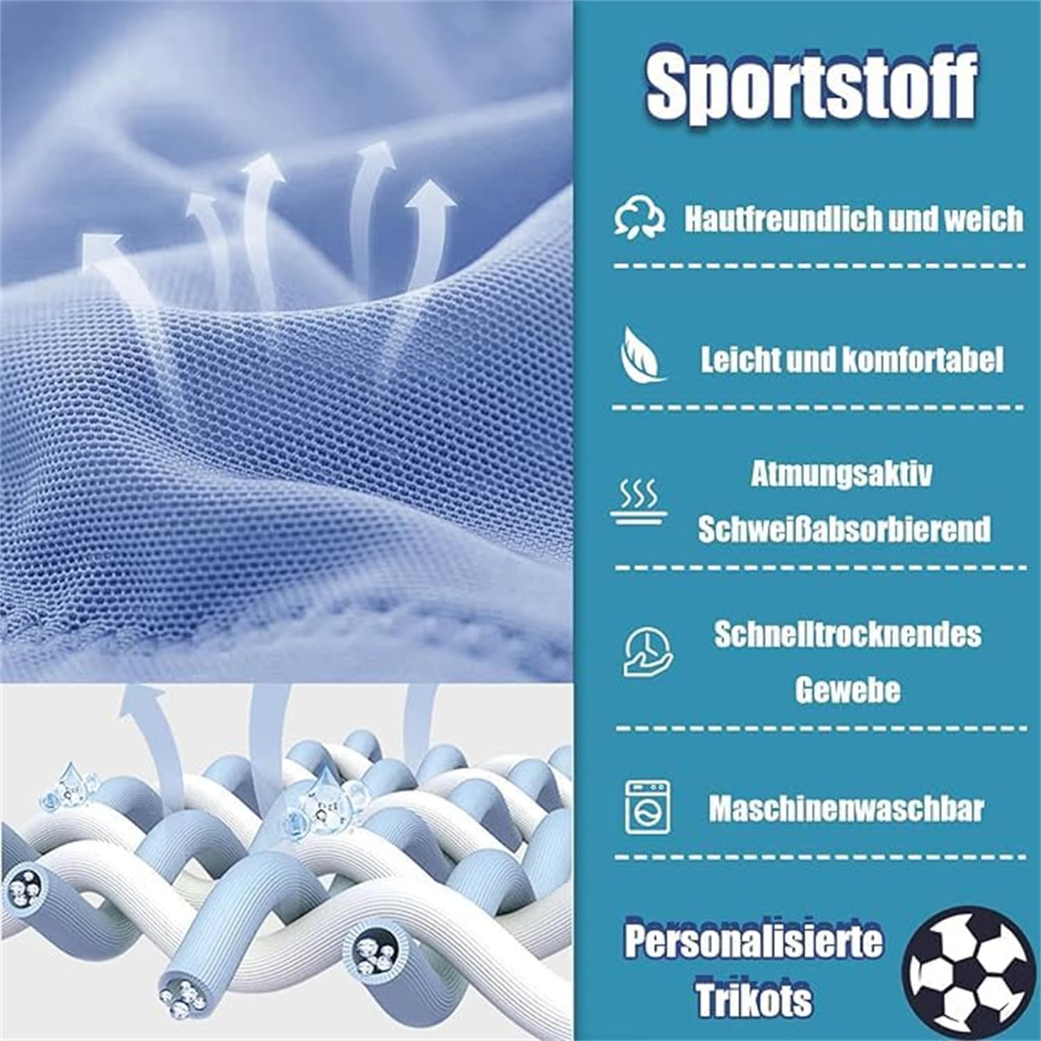 2026 Fußball Trikot Personalisiert mit Eigenem Namen und Nummer Fussballtrikot für Kinder Erwachsene Heim- Auswärtstrikots Fussball Trikot Set mit Football T-Shirt, Shorts, Socken